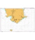 British Admiralty Nautical Chart 3696 Dalian Gang, Nianyuwan Gangqu and Dagushan Wan