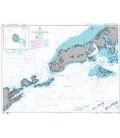 British Admiralty Nautical Chart 4969 Unimak and Akutan Passes and Approaches