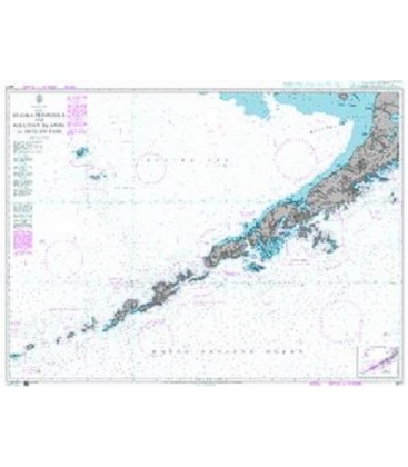 BA 4977 Alaska Peninsula and Aleutian Islands to Seguam Pass