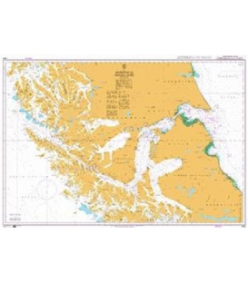 British Admiralty Nautical Chart 3006 Estrecho de Magallanes