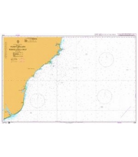 British Admiralty Nautical Chart 3334 Puerto Deseado To Puerto Santa Cruz