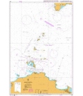 British Admiralty Nautical Chart 1206 BOHAI HAIXIA