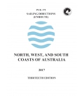 Sailing Directions Pub. 175 West Coast of Australia, 13th Edition 2017