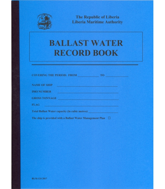 Liberian Ballast Water Record Book