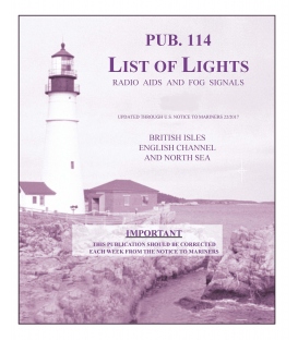 Pub. 114 List of Lights - British Isles, English Channel and North Sea, 2019 Edition