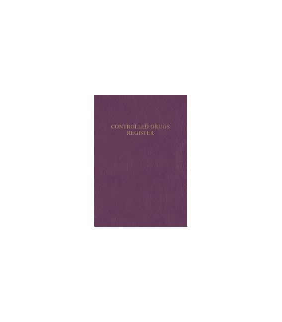 Controlled Drugs Register, 1st Edition 2009