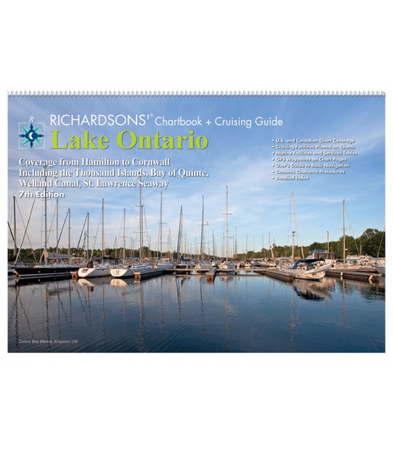 Lake Ontario Chartbook & Cruising Guide, 7th Edition 2018