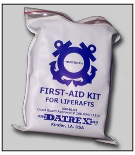 First Aid Kit for Liferafts (USCG Approved)