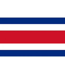 Costa Rica Courtesy Flag (Civil)