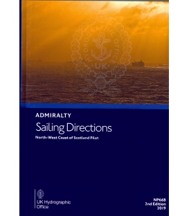 Admiralty Sailing Directions NP66B North West Coast of Scotland, 2nd Edition 2019
