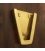 Wall Bracket (Brass) for 12" Brass Bell 12000