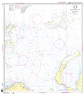 Norwegian Nautical Chart 514 Barentshavet