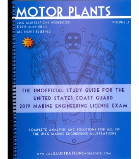 USCG Illustrations Workbook, Volume 1 (Motor Plants) 2019 Edition