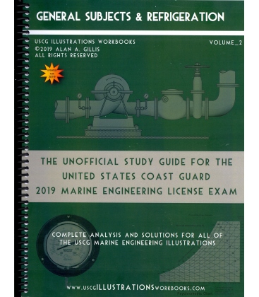 USCG Illustrations Workbook, Volume 2 (General Subjects & Refrigeration) 2019 Editon