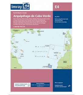 Imray Chart E4 Arquipelago de Cabo Verde, 2019 Edition