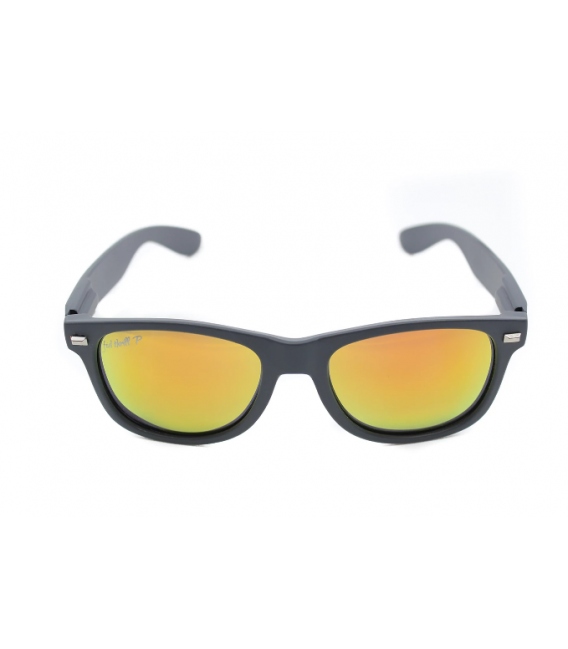 Fultons - Gryphons: Matte Gray / Mirrored Orange Polarized