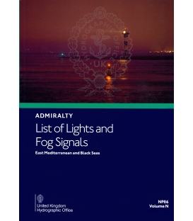 NP86 Admiralty List of Lights and Fog Signals Volume N: East Mediterranean and Black Seas, 4th Edition 2023