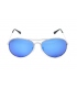 Mavericks - Tides: Silver / Mirrored Blue Polarized