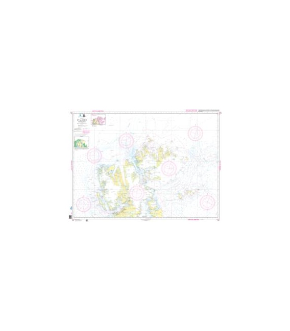 OceanGrafix Norwegian Nautical Chart 507 Nordsvalbard