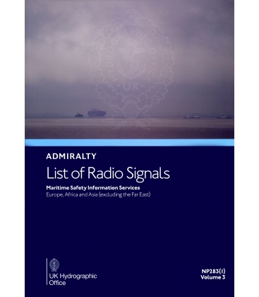 Np 281 NP283(1) Admiralty List of Radio Signals: Maritime Safety Info ...