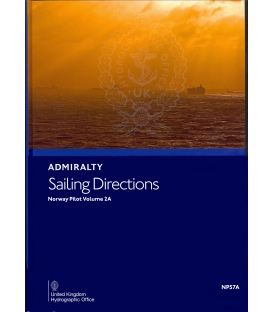 Admiralty Sailing Directions NP57A Norway Pilot, Vol 2A 14th Edition 2022