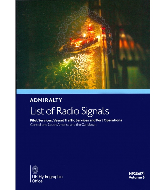 NP286(7): Admiralty List of Radio Signals Central and South American and the Caribbean, 3rd Edition 2022