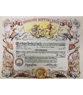 Shellback (Neptune) Certificate