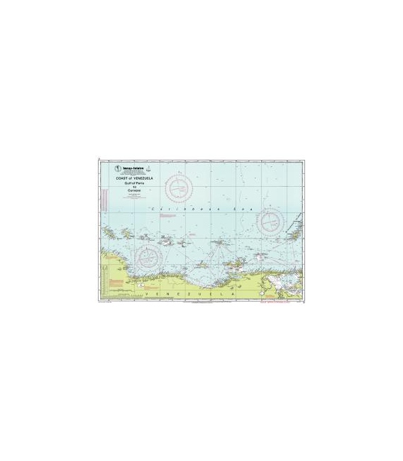 Imray Chart D: Gulf of Paria to Curacao (Curaçao)