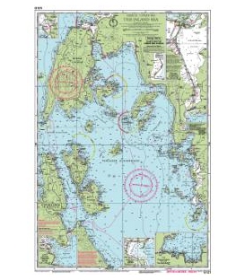 Imray Chart G121: The Inland Sea