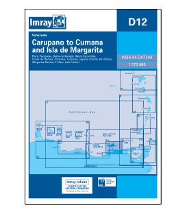 Imray Chart D12: Carupano to Cumana and Isla de Margarita