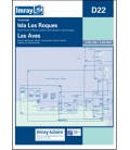 Imray Chart D22: Isla los Roques and Isla de Aves