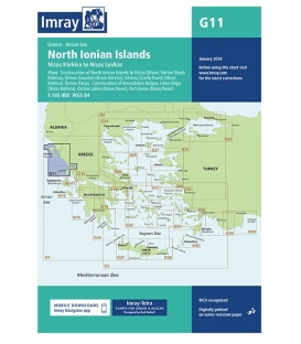 Imray Chart G11: North Ionian Islands