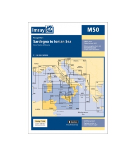 Imray Chart M50: Sardegna to Ionian Sea , 2017 Edition