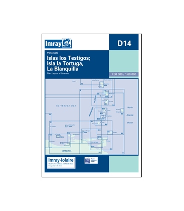Imray Chart D14: Islas los Testigos, Isla La Tortuga, La Blanquilla