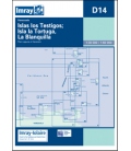 Imray Chart D14: Islas los Testigos, Isla La Tortuga, La Blanquilla