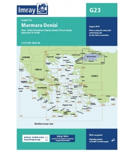 Imray Chart G023: Marmara Denizi 