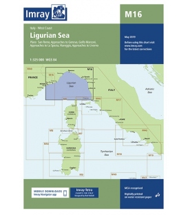 Imray Chart M16: Ligurian Sea
