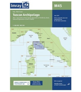 Imray Chart M45: Tuscan Archipelago