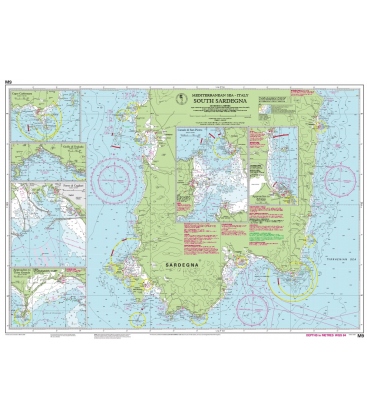 Imray Chart M09: South Sardegna, 2020 Edition