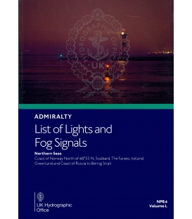 NP84 Admiralty List of Lights and Fog Signals Volume L: Northern Seas Coast of Norway north of Lat 60° 55'N, 3rd Edition 2023