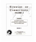 Summary of Corrections: Volume 3 - Eastern Pacific, Antarctica, Indian Ocean and Australasia, 2020 (Parts 1 & 2)