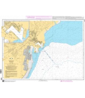 OceanGrafix French (SHOM) Nautical Chart 4238 Sfax