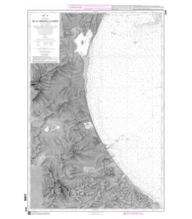 OceanGrafix French (SHOM) Nautical Chart 4240 De la Skhirra à Gabès - (Golfe de Gabès)