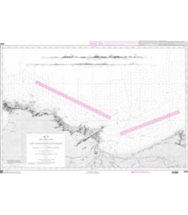 OceanGrafix French (SHOM) Nautical Chart 3024 Du Cap Toukoush au Cap Rose