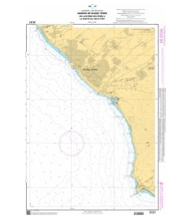 OceanGrafix French (SHOM) Nautical Chart 3127 Abords de Basse-Terre - De la rivière des Pères à la Pointe du Vieux Fort