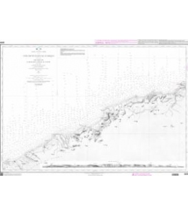 OceanGrafix French (SHOM) Nautical Chart 3234 De la Pointe Kef el Assfer au Cap Ténès