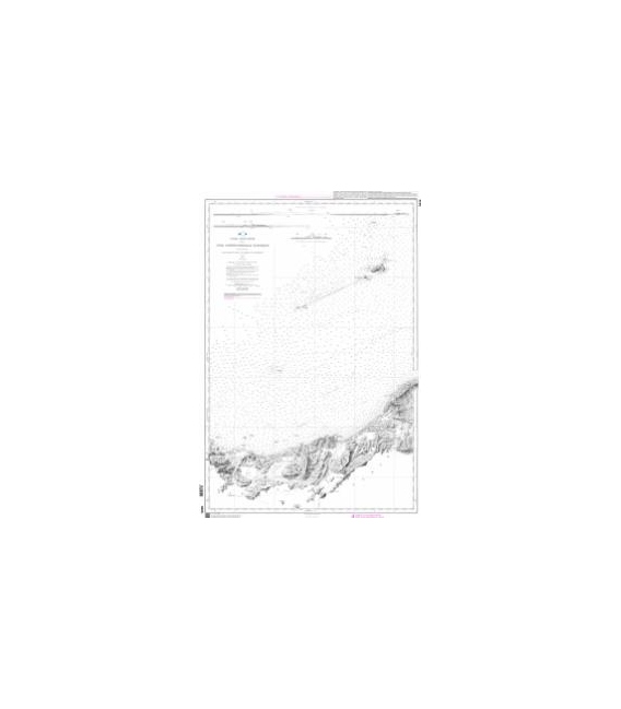 OceanGrafix French (SHOM) Nautical Chart 3424 Du Cap Rose au Cap Nègre