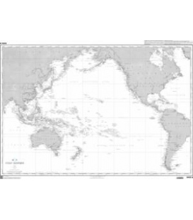 OceanGrafix French (SHOM) Nautical Chart 5438 Océan Pacifique - Océan Pacifique