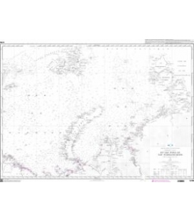 OceanGrafix French (SHOM) Nautical Chart 5796 Du Cap Nord au Cap Tchéliouskine