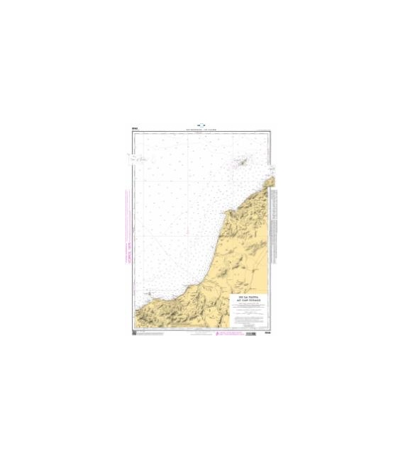 OceanGrafix French (SHOM) Nautical Chart 5940 De la Tafna au Cap Sigale